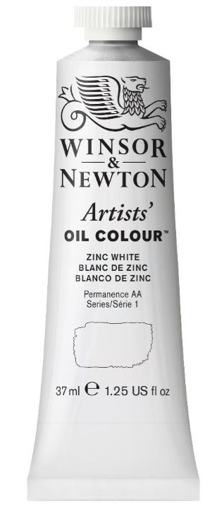 Windsor Artists Oil -  37ml - Zinc White