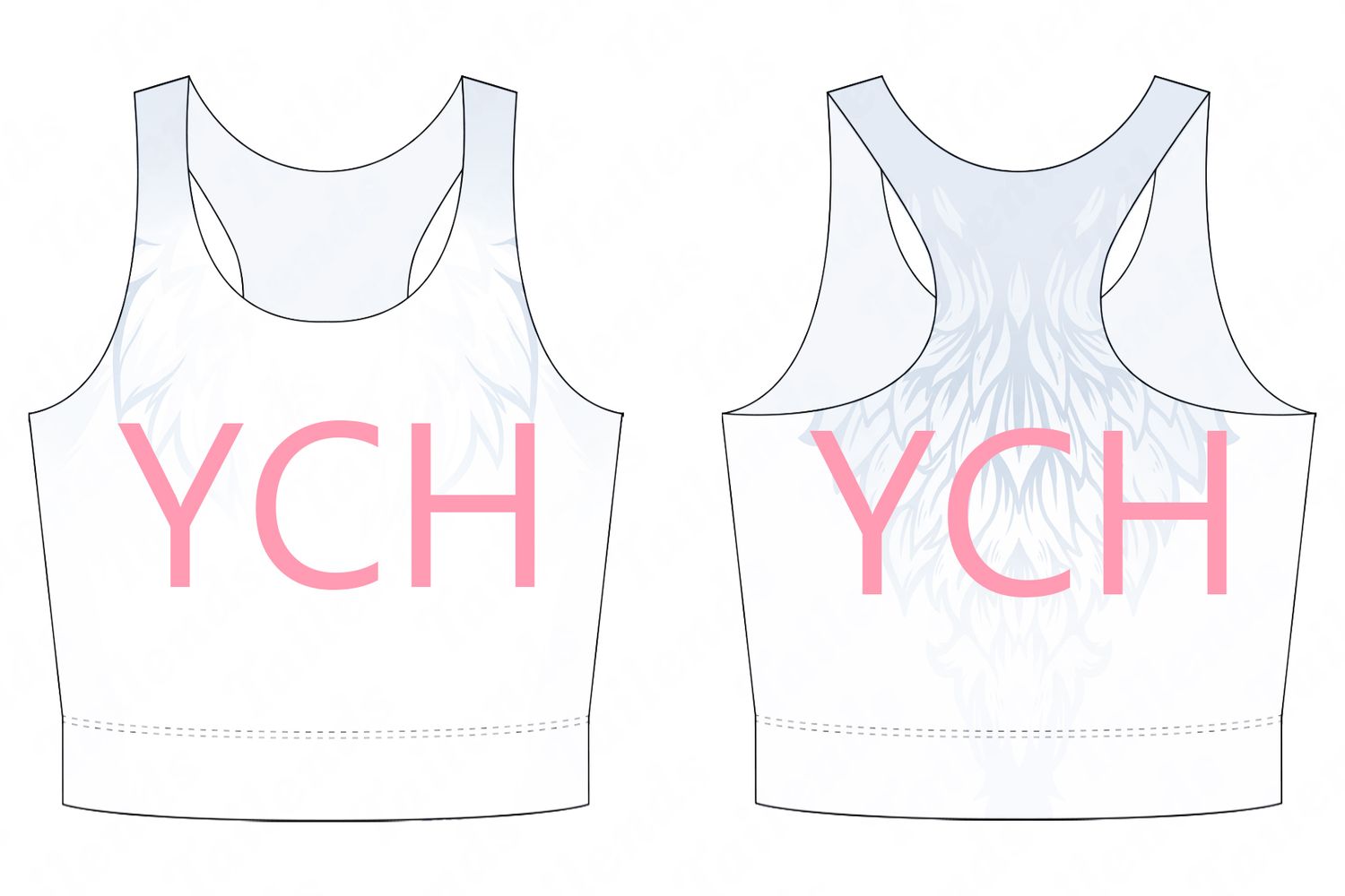 YCH - Racerback Crop