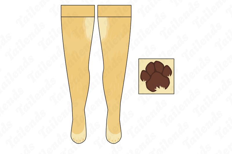 Golden - Thigh High Socks