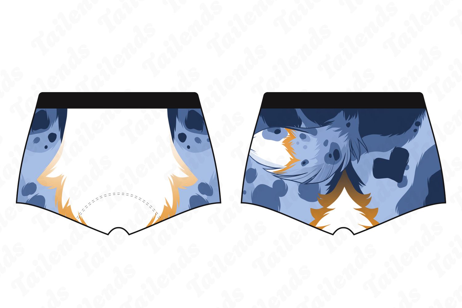 Australian Shep BLUE - Boyshort