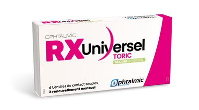 OPHTALMIC RX UNIVERSEL SILICONE HYDROGEL TORIC