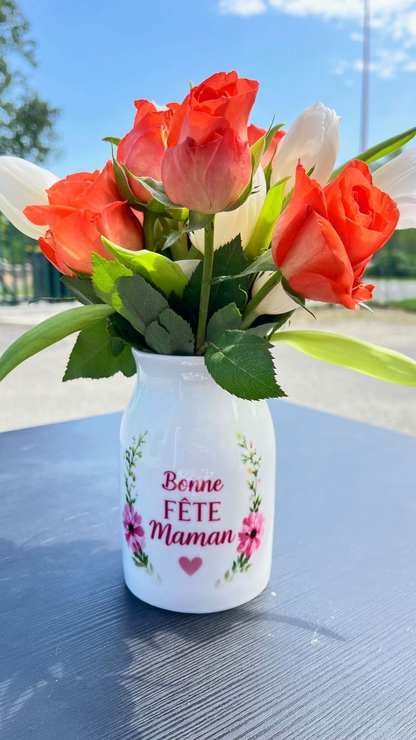 VASE TASSE - BONNE FÊTE DES MÈRES