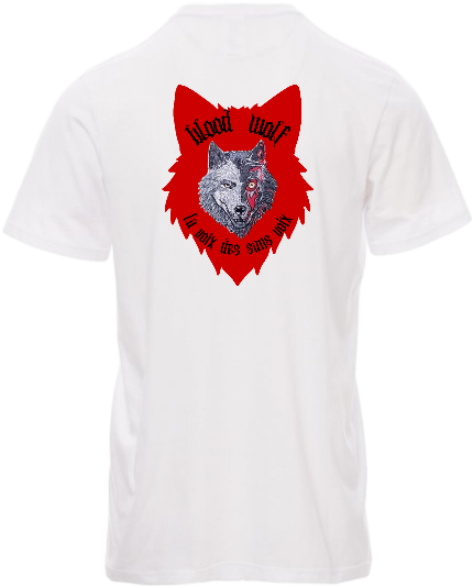 T-shirt Blood Wolf