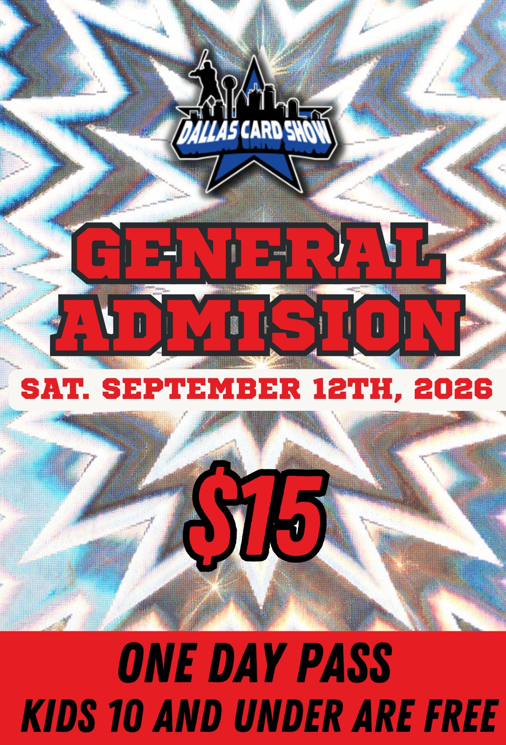 Saturday September 12th - General Admission