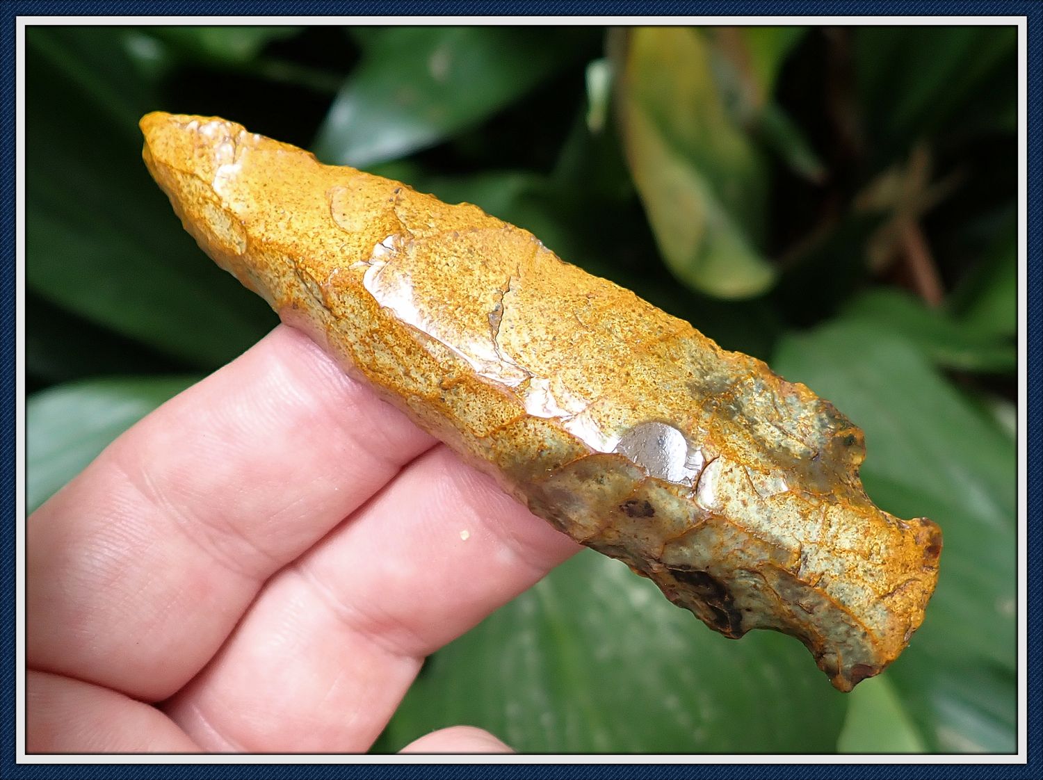 ~ Heavily Worked Gold ~ Waller Knife ~