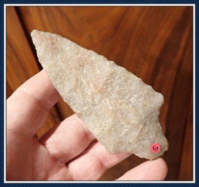 ~ 4 1/4" Pennsylvania ~ Late Archaic Quartzite Knife
