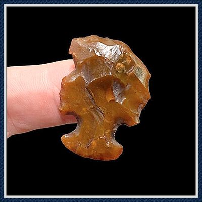 ~ Orange Translucent ~ Waller Knife ~