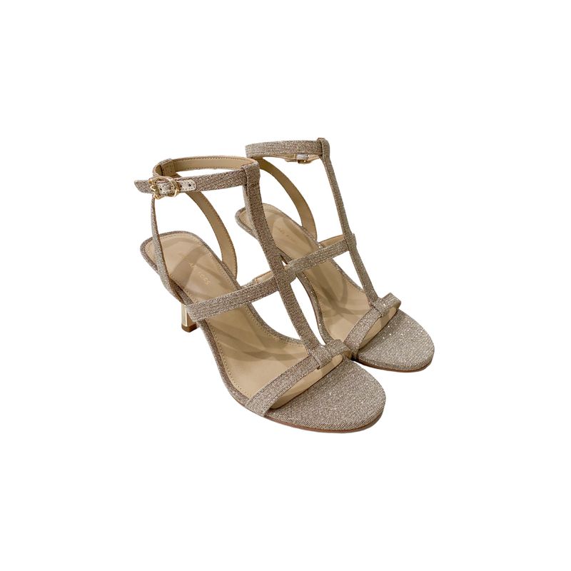 MICHAEL KORS - Nara Mid Sandal - Pale Gold