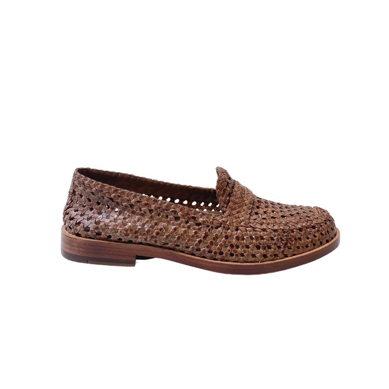 ZOLFO - Mocassino Moon Chair Woven - Mocha