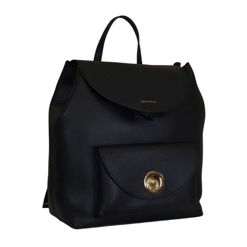COCCINELLE - Nikla zaino - Noir/Cognac
