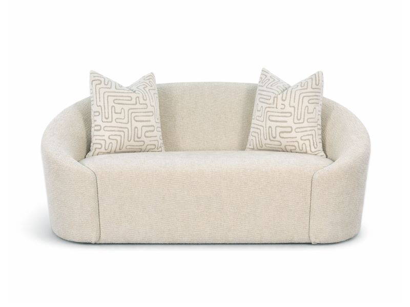 GO Curved Sofa, Warm Beige