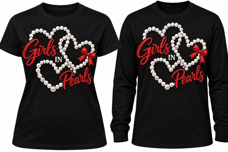 AB Hill Girls with Pearls tees