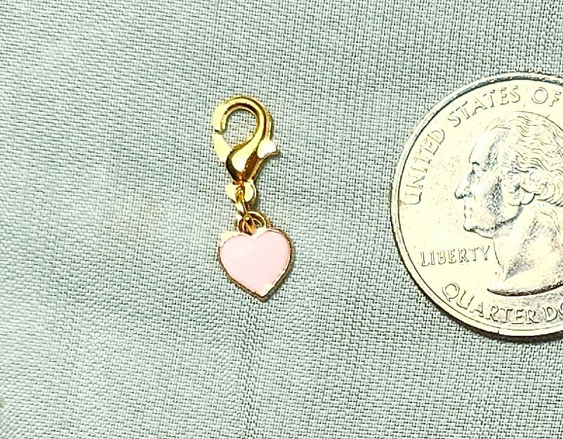Tiny Heart Charm (Golden)