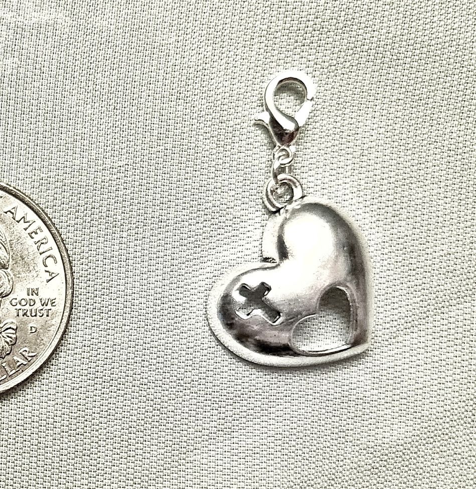Large Cross Heart