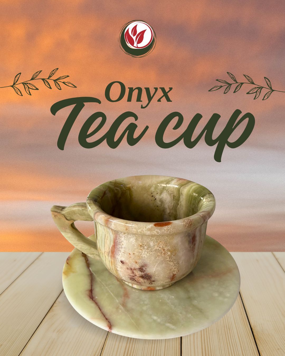 Onyx Tea Cup Onyx Tea Cup