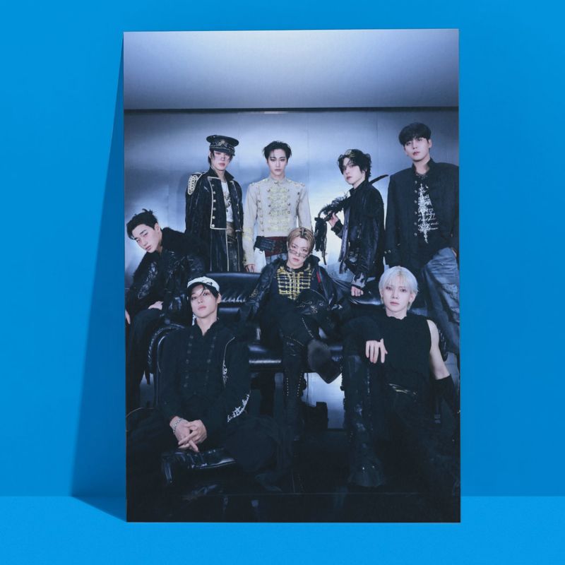 Ateez 'GOLDEN HOUR : Part.4 Ver-2' A3 Group Poster!