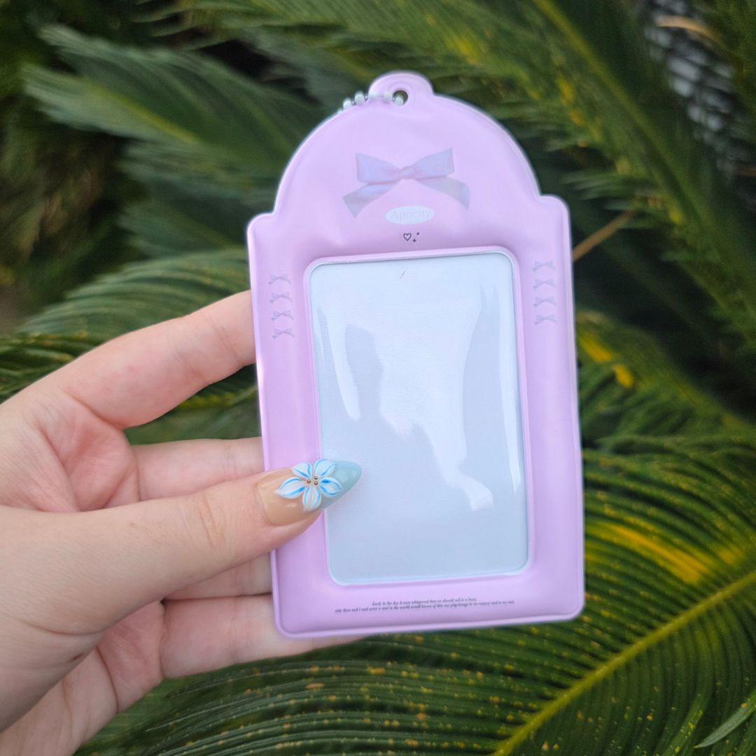 Cute Pink &amp; White Photocard Holders!