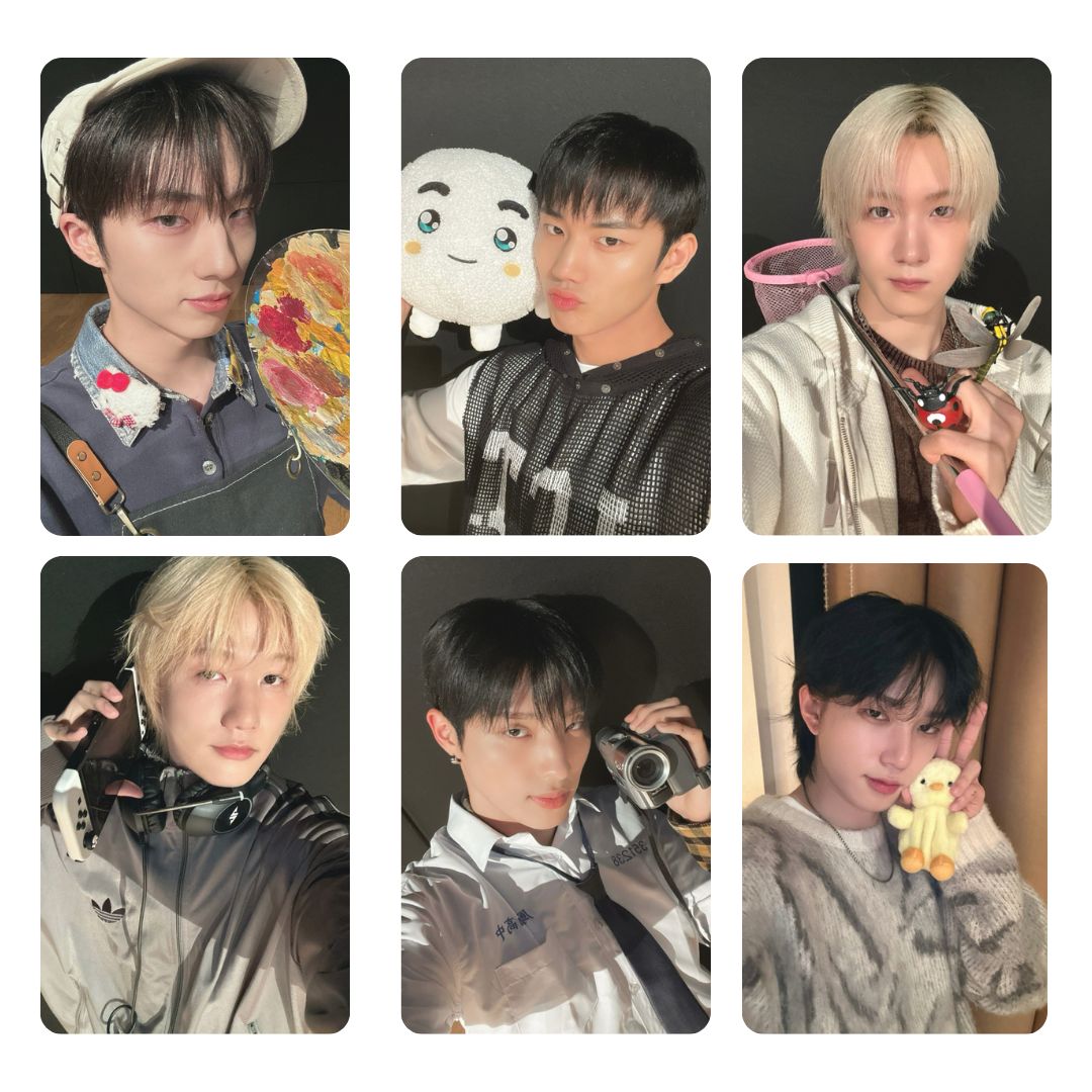 P1harmony ' For.P1ece 🌟 P1Harmony 7th Mini Album  [SAD SONG] FAN SIGN EVENT Ver-2' Photocard Set!