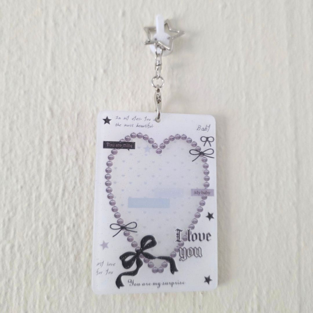 Cute Heart Style Photocard Holders!