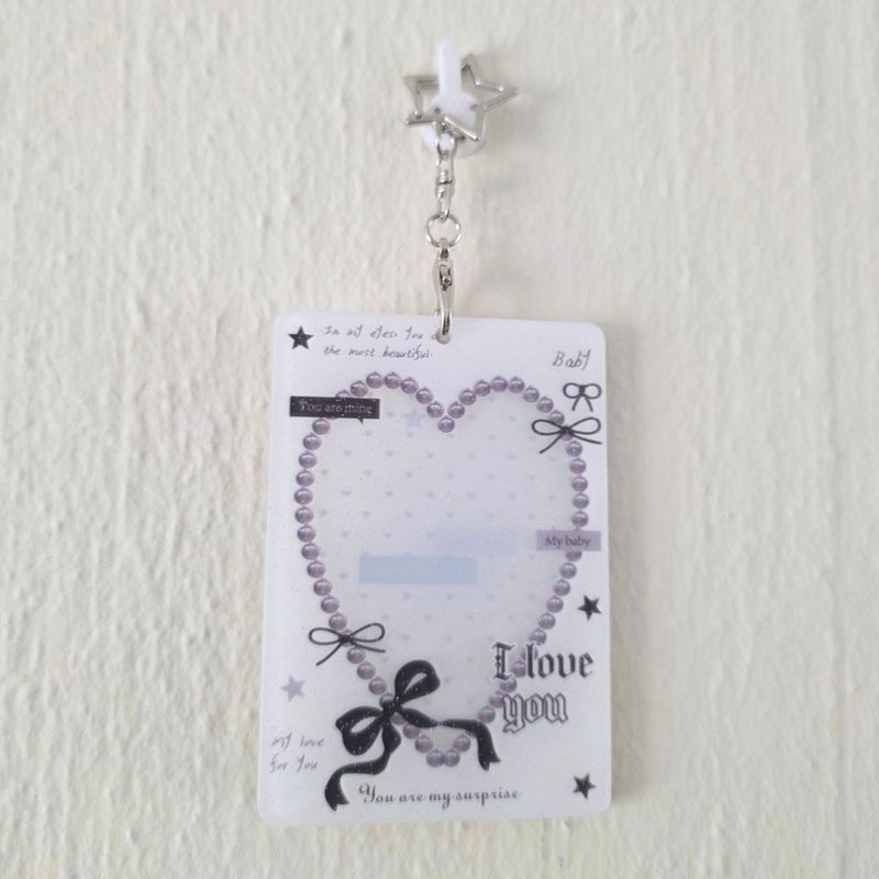 Cute Heart Style Photocard Holders!