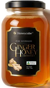 HONEYCUBE PURE AUSTRALIAN GINGER HONEY (500G)