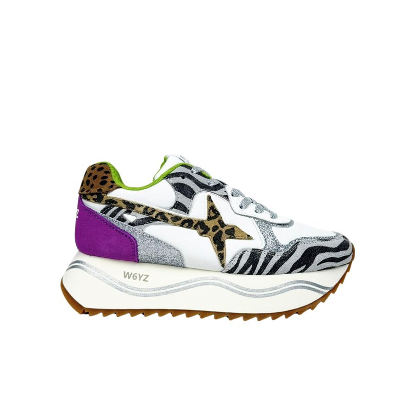 W6yz Wizz Deva W Animalier Viola Sneakers Donna
