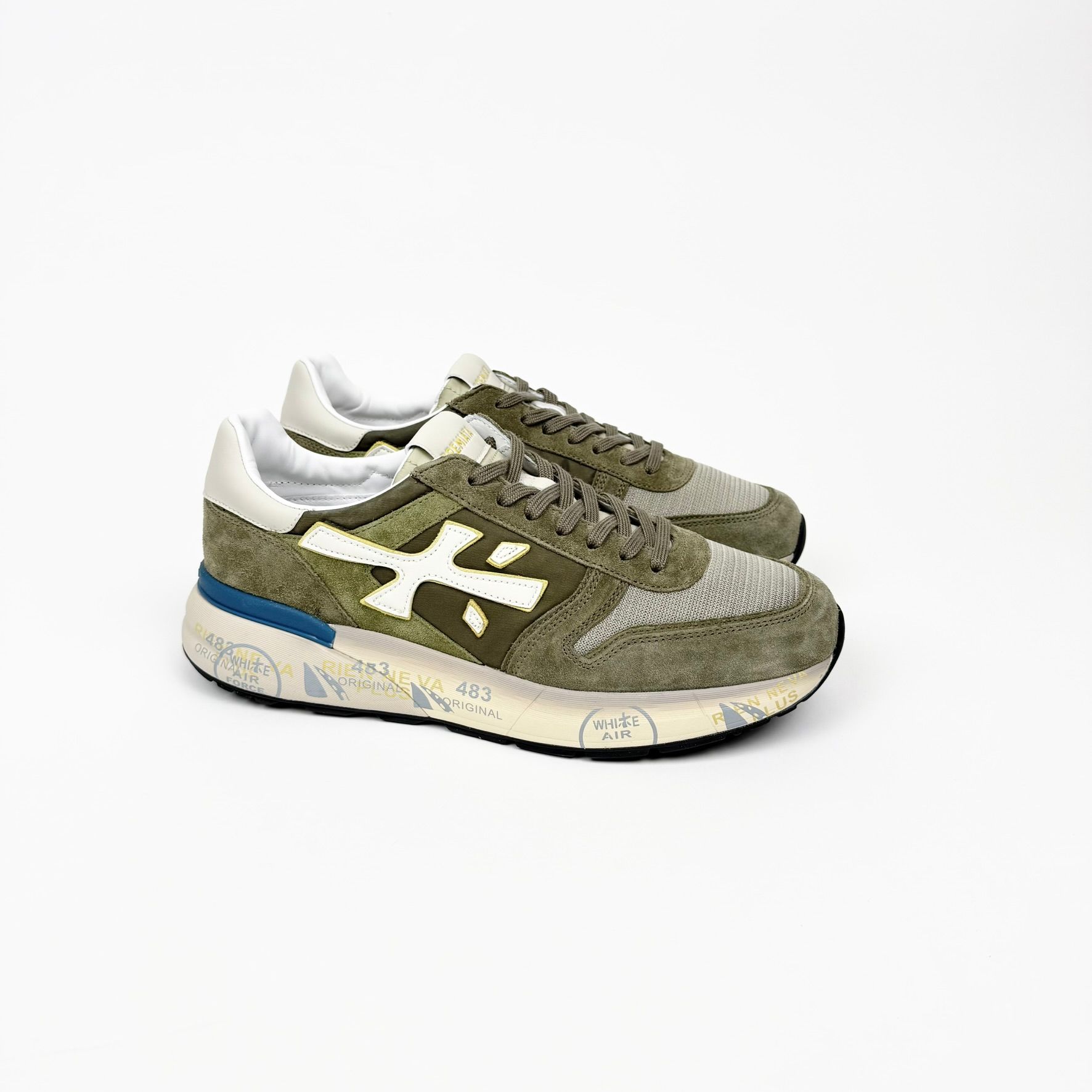 Premiata Mick 8086 Verde Sneakers Uomo