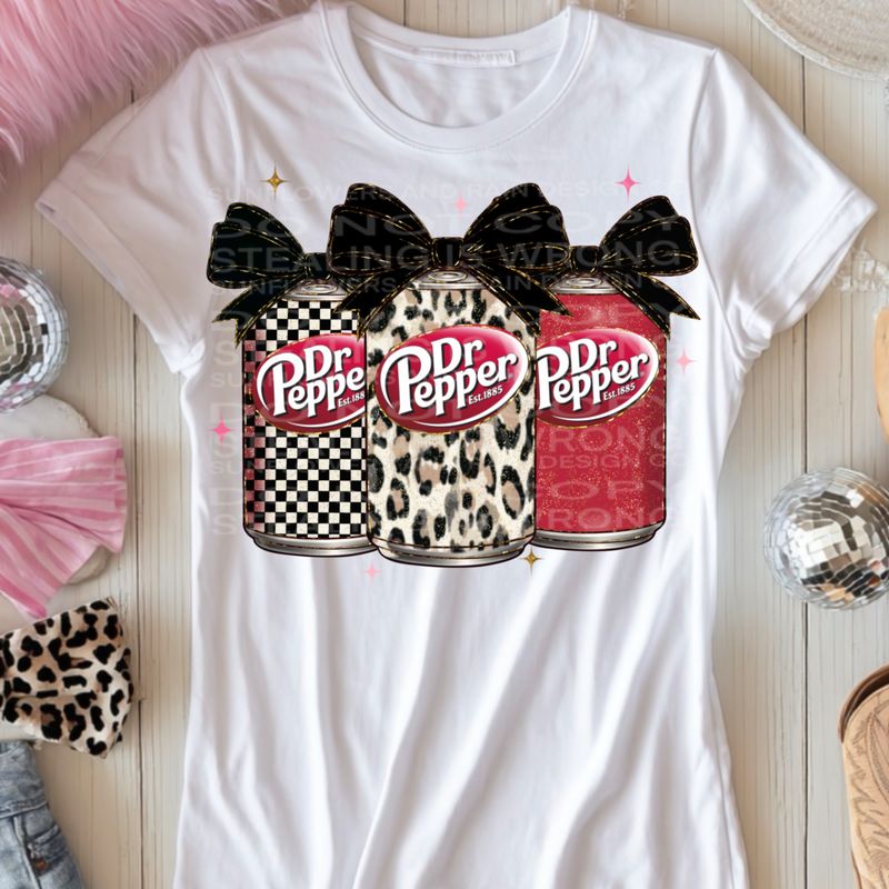 Dr Pepper png file for sublimation and dtf shirts. Digital download only.