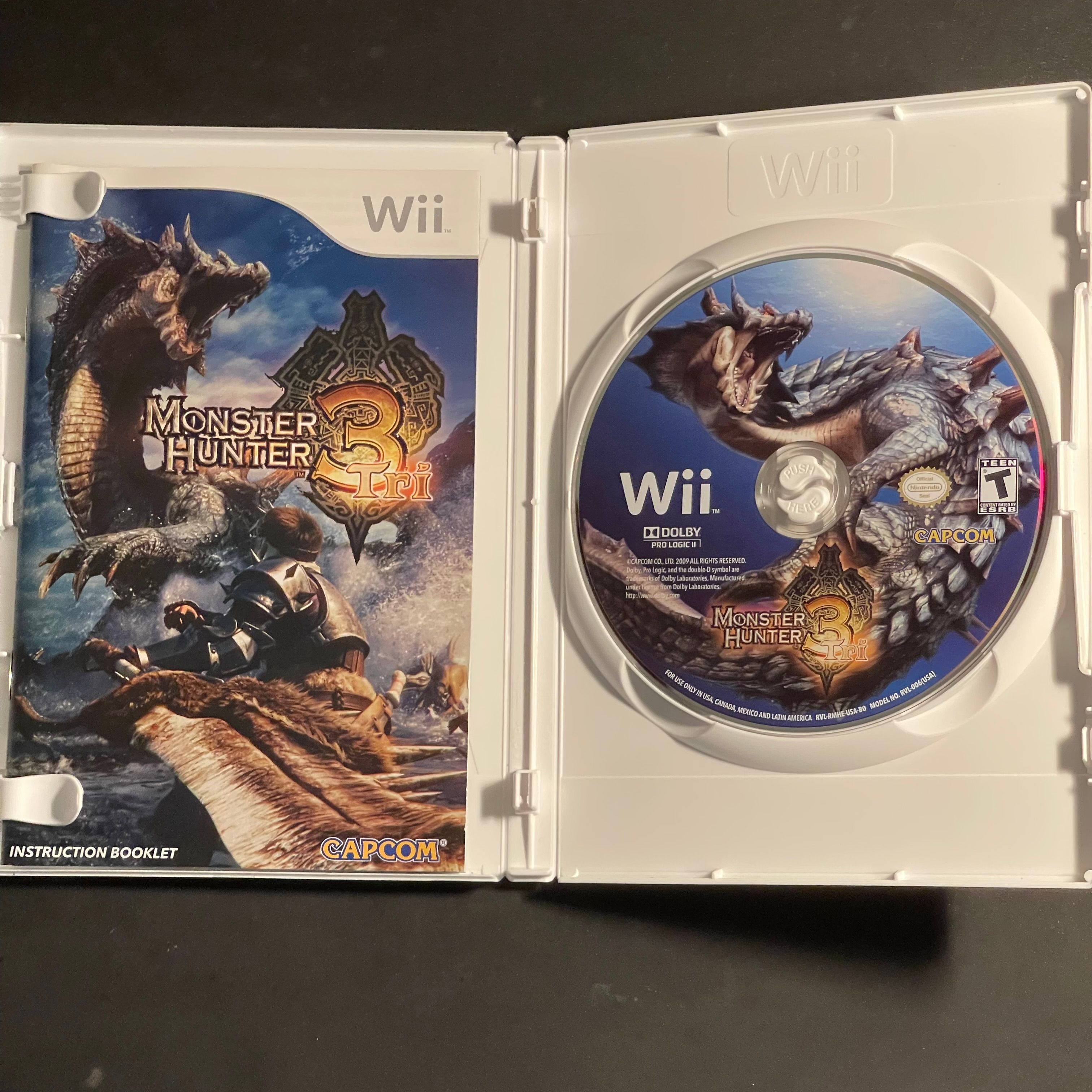 Monster Hunter 3 Tri [Not For Resale] | Wii | CIB