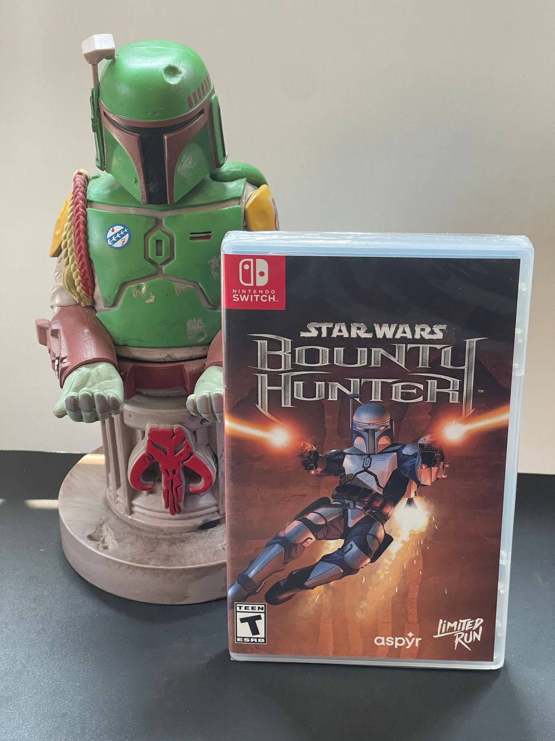 Star Wars: Bounty Hunter [Limited Run] | Switch | Brand New, Sealed with Boba Fett Controller/Phone Holder
