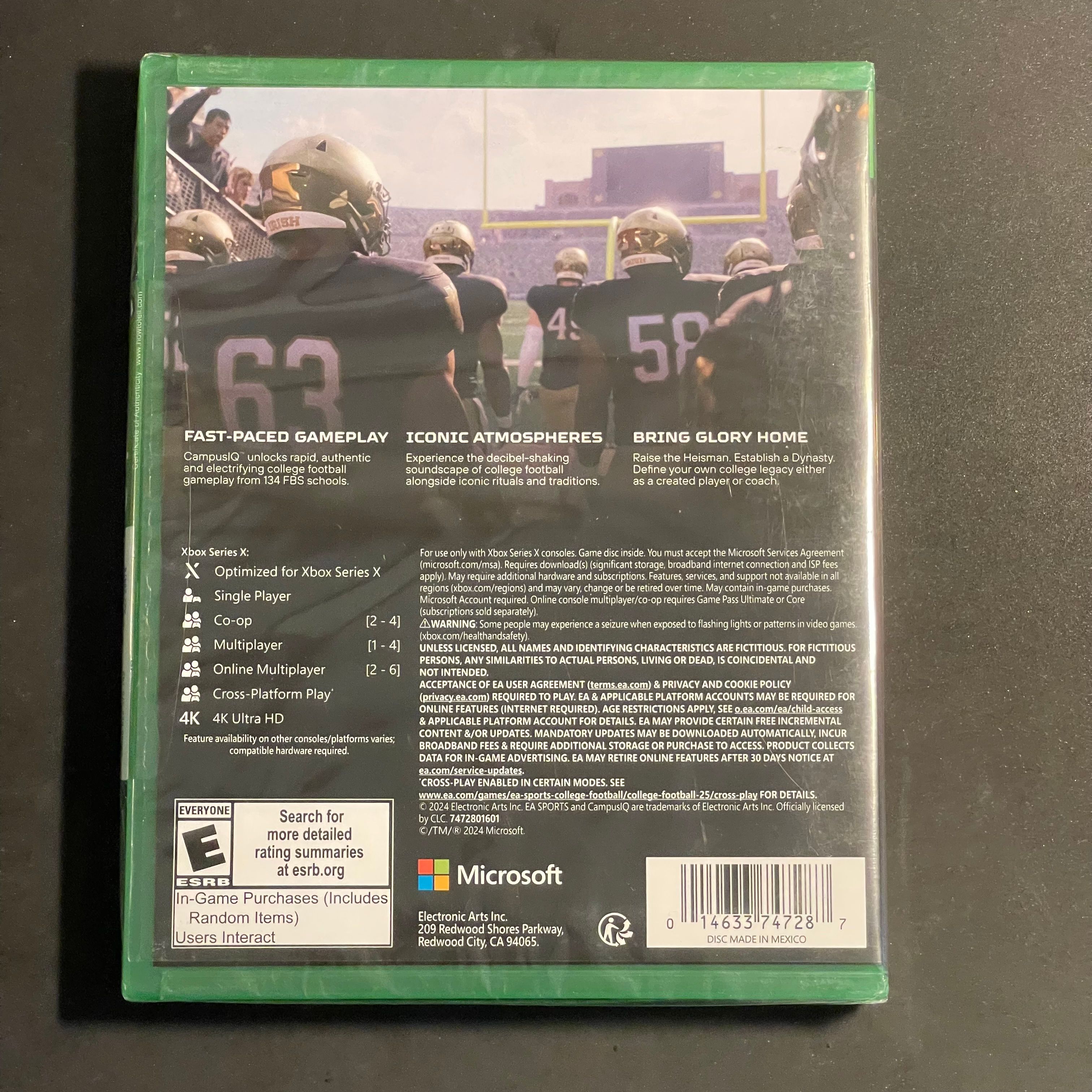 EA Sports College Football 25 | Xbox Series X | Brand New, Sealed