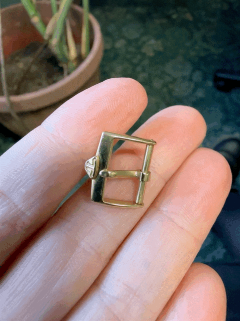 Vintage Jaeger Le Coulter Buckle