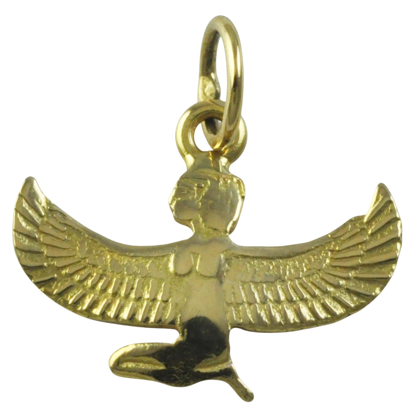 18ct Gold Isis Egyptian Goddess Pendant