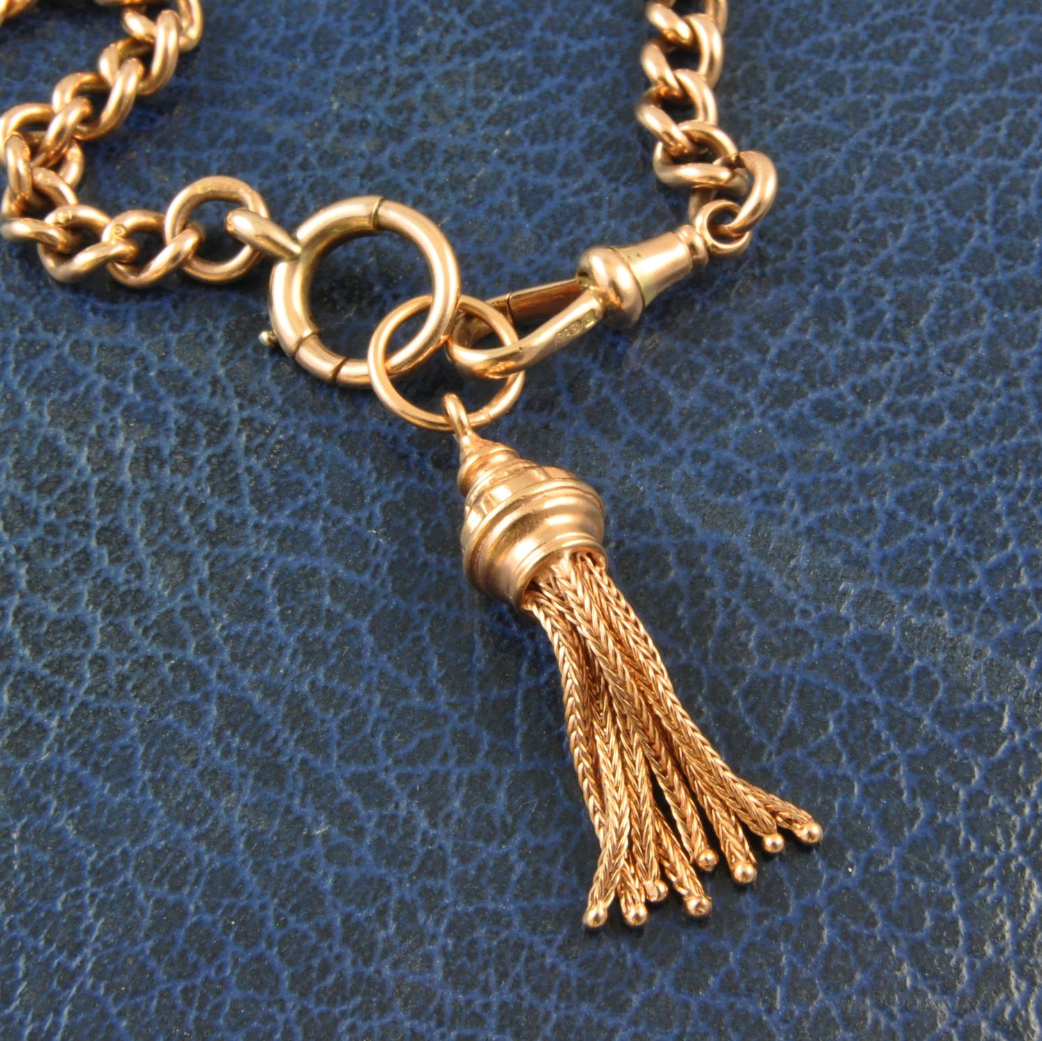 9ct Rose Gold Tassel Pendant