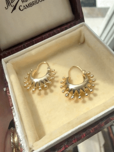 9ct Creole Hoops