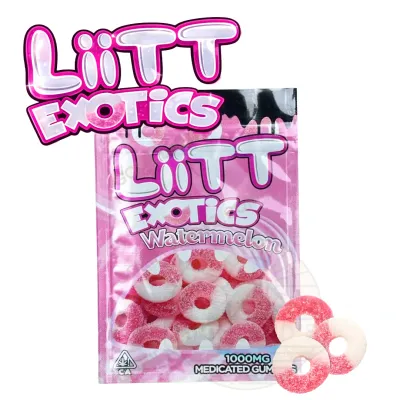 Liitt Exotics - Watermelon Gummy Rings