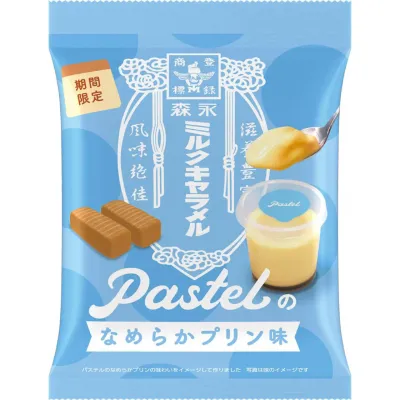 Morinaga Pastel Milk Caramel – Smooth Pudding Flavor, 69g