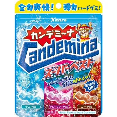 Kanro Kandemina Gummies Super Best, 72g
