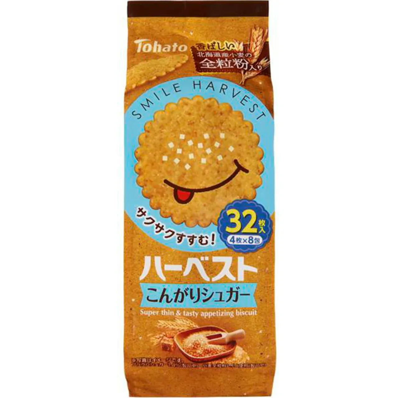 Tohato Harvest Golden Sugar Biscuits 32pcs