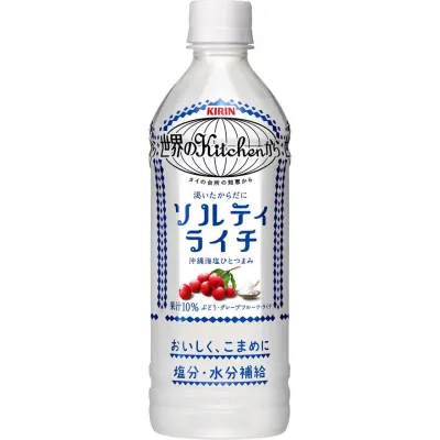Kirin Sekai no Kitchen Kara Salty Lychee Drink 500ml