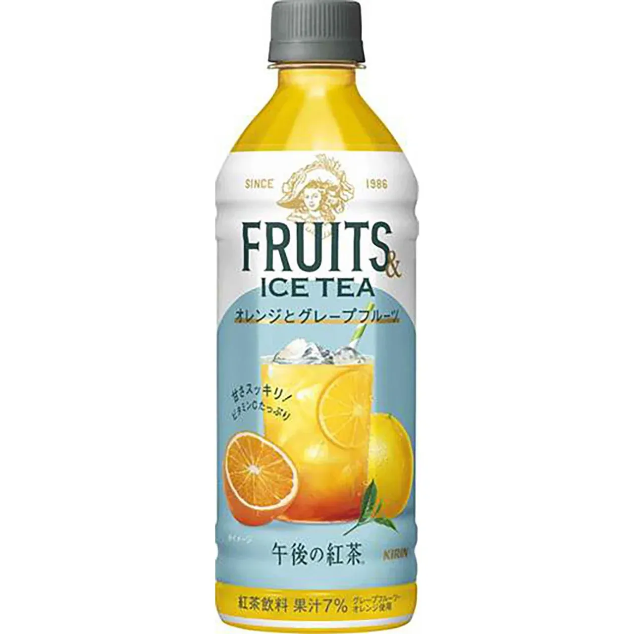Kirin Gogo no Kocha Fruits &amp; Ice Tea Orange &amp; Grapefruit 500ml