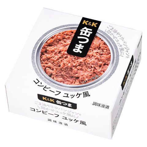 Kokubu Kantsuma Corned Beef Yukhoe-Style 80g