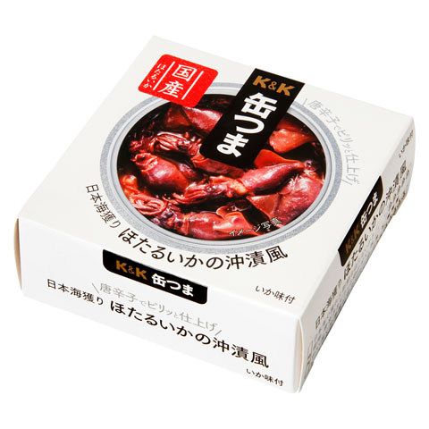 Kokubu Kantsuma Japanese Firefly Squid Okizuke-Style 70g