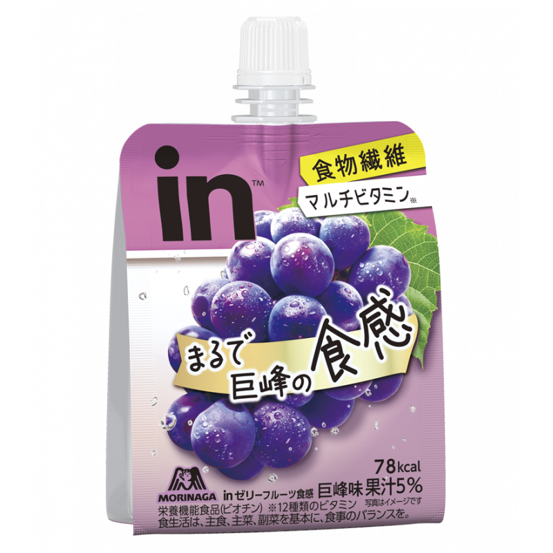 Morinaga in Jelly Fruit Texture Kyoho Grape Flavor 150g