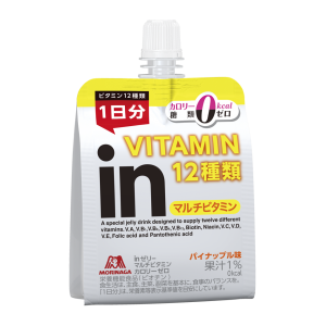 Morinaga in Jelly Multivitamin Calorie Zero Pineapple Flavor 180g