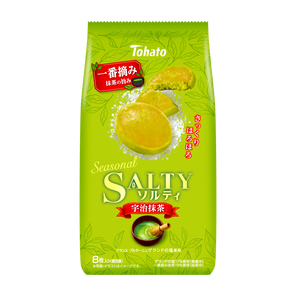 Tohato Seasonal Salty Uji Matcha Cookies 8pcs