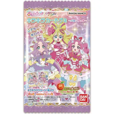 Bandai Pretty Cure Detective Sparkly Card Gummy Baton Touch 10g