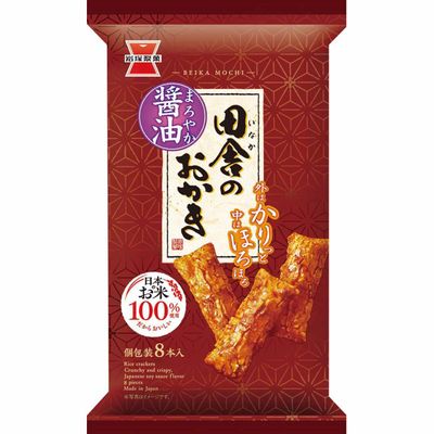 Iwatsuka Seika Inaka no Okaki Soy Sauce Flavor 8 Sticks