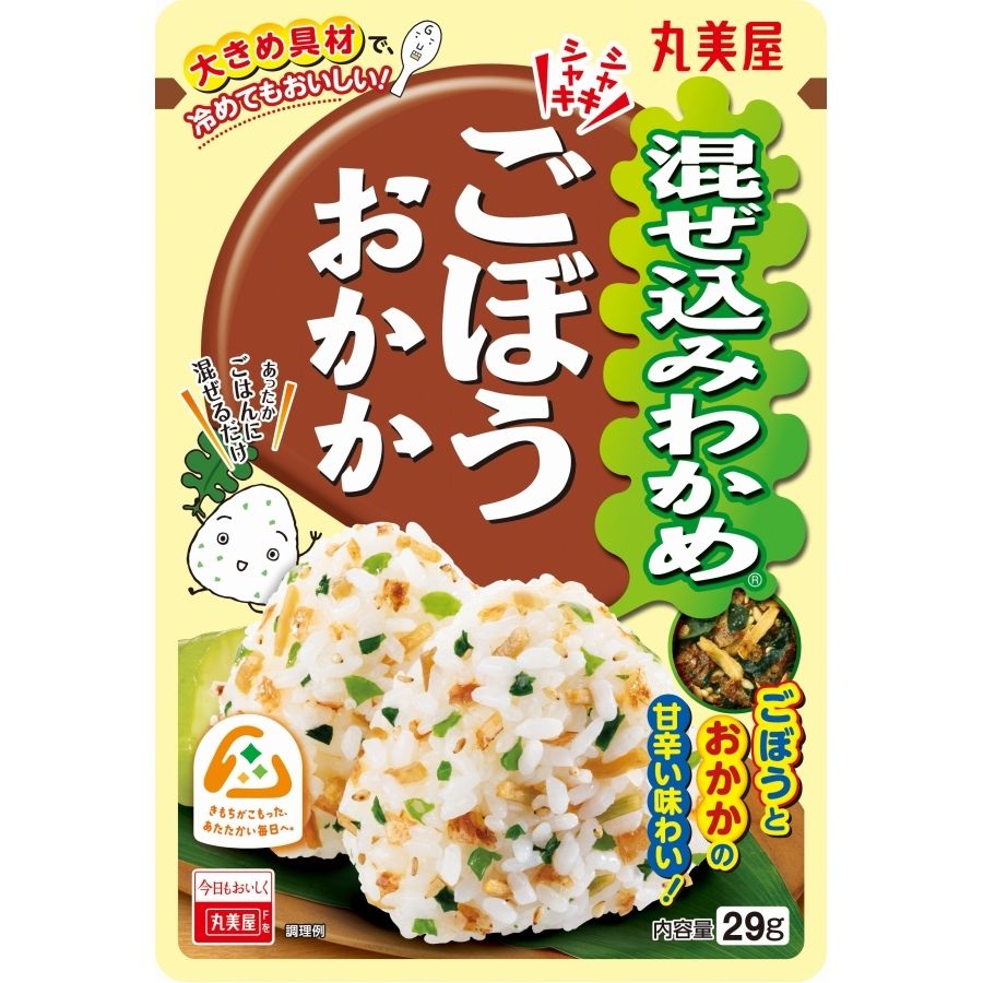 Marumiya Mazekomi Wakame Burdock &amp; Okaka Furikake 29g