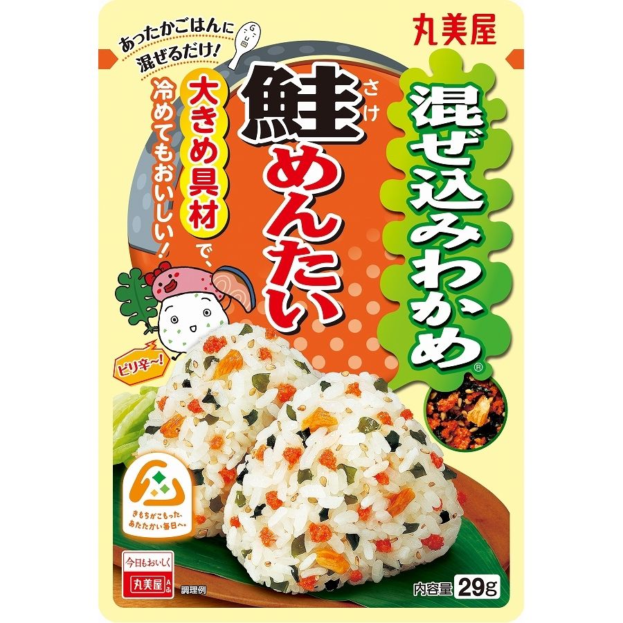Marumiya Mazekomi Wakame Salmon &amp; Mentaiko Furikake 29g